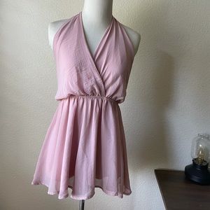 blush romper